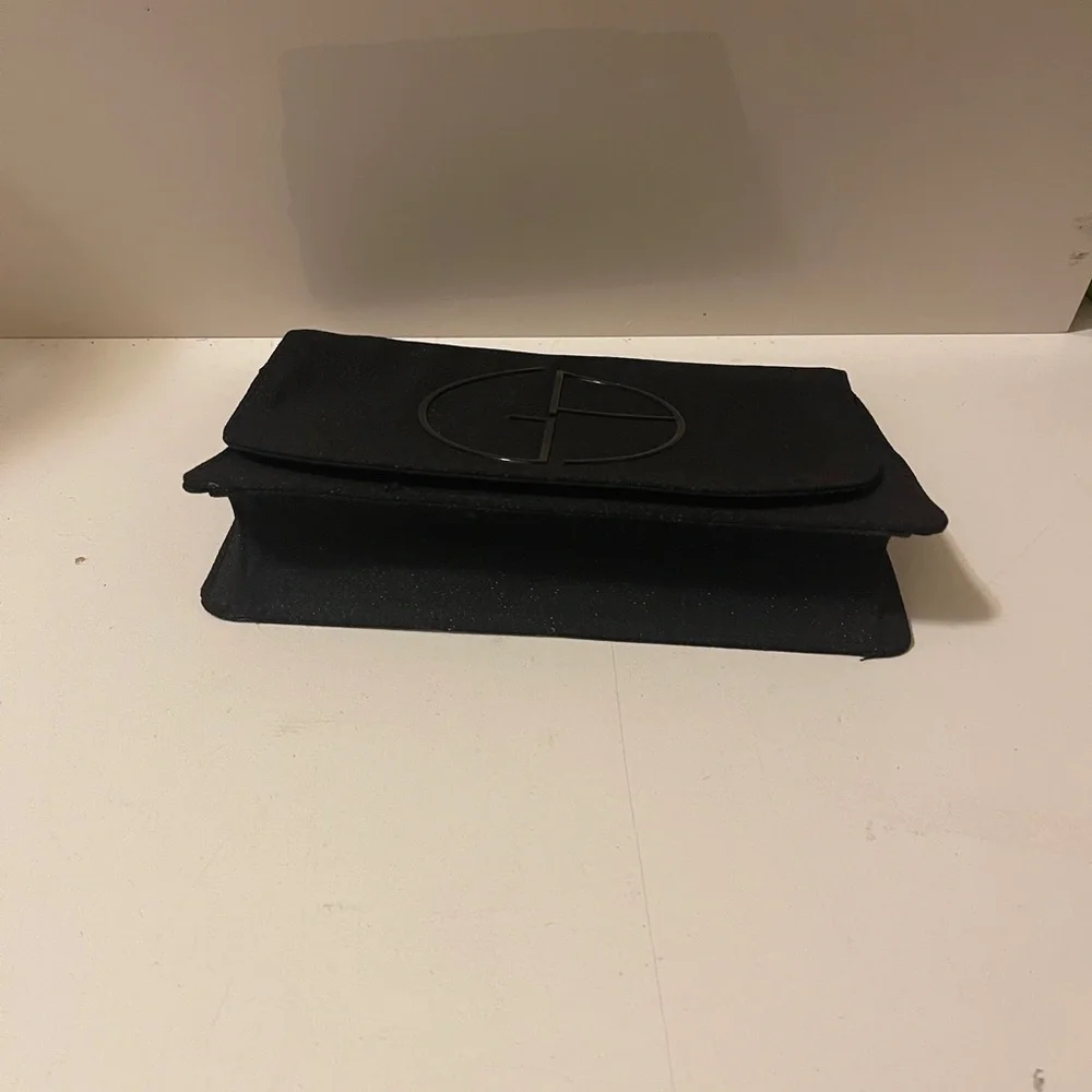 Giorgio Armani Black Sparkle Evening Pouch